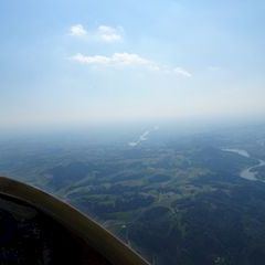 Flugwegposition um 13:56:08: Aufgenommen in der Nähe von Gemeinde Nöchling, Nöchling, Österreich in 1379 Meter